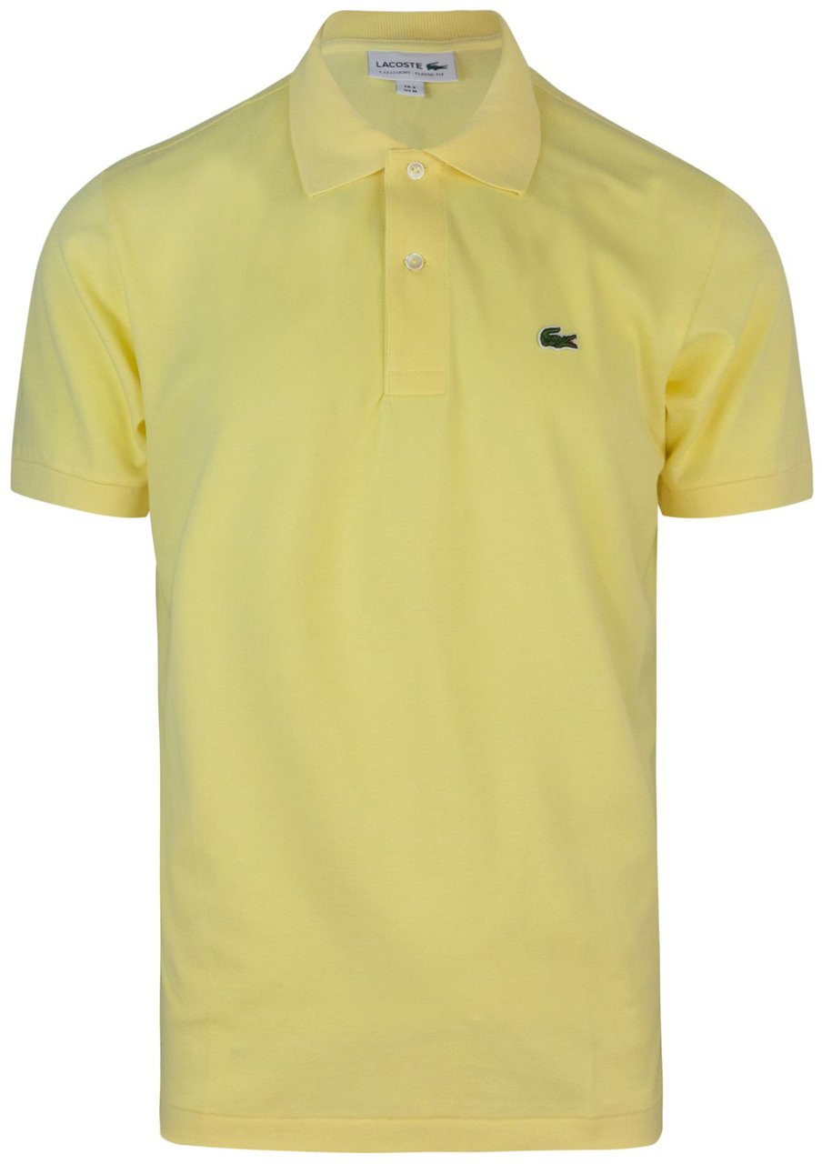 Lacoste T-Shirts And Polos Yellow Geel