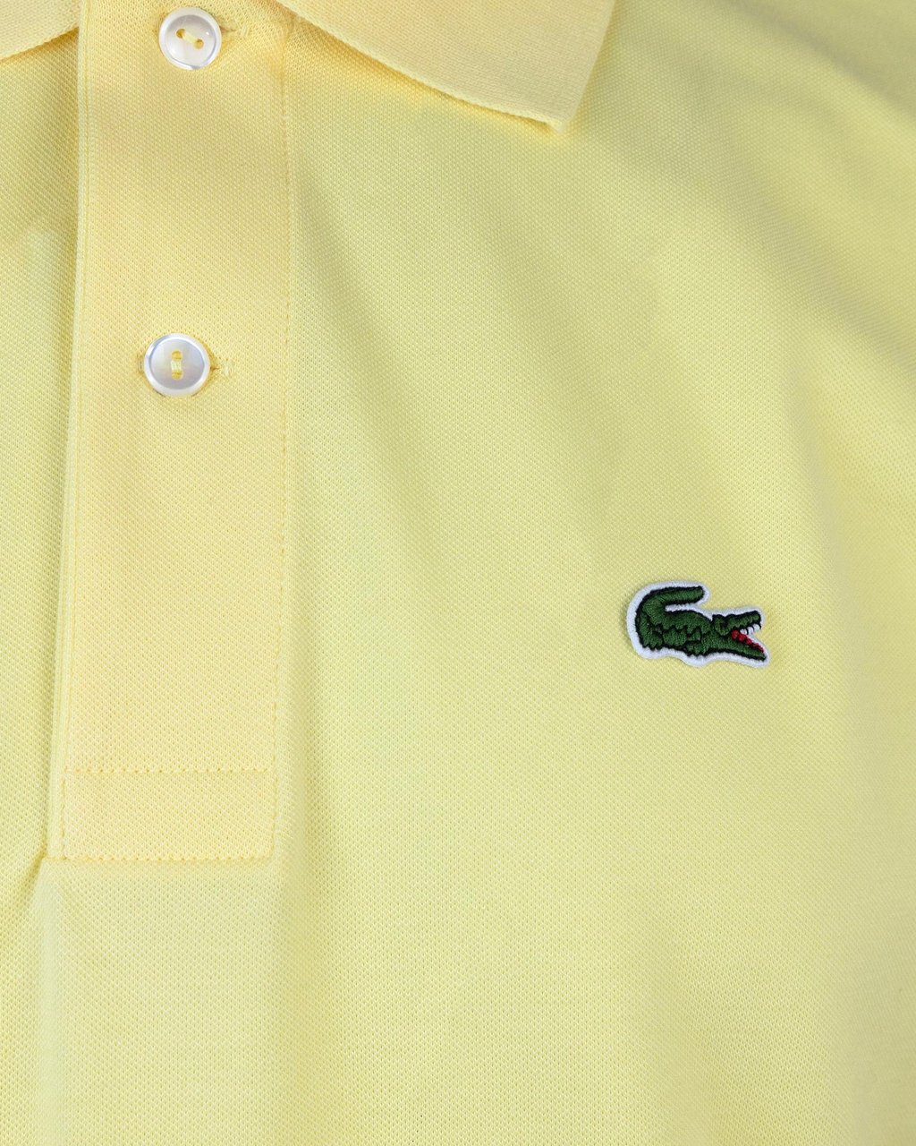 Lacoste T-Shirts And Polos Giallo Geel