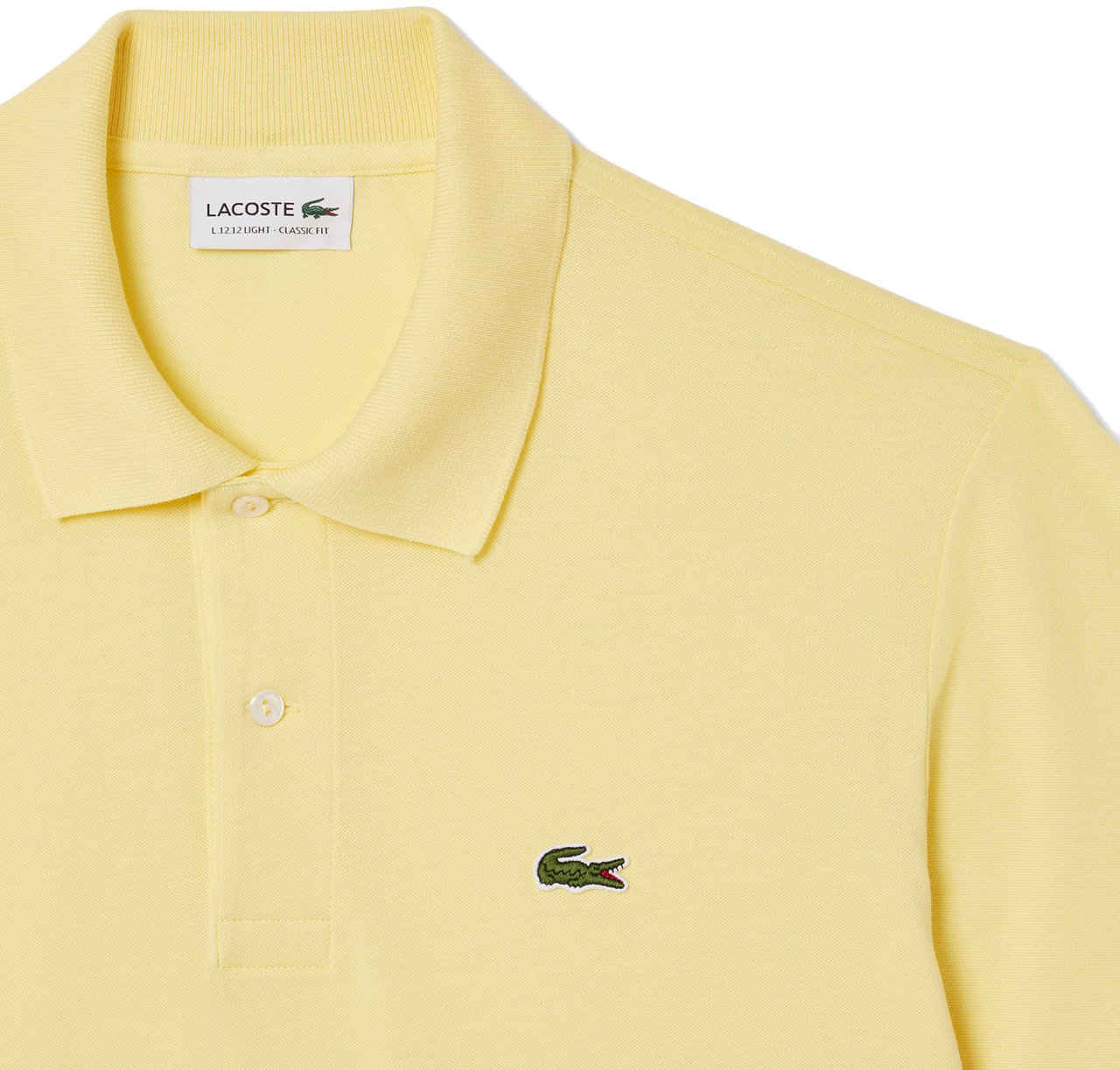 Lacoste T-Shirts And Polos Yellow Geel