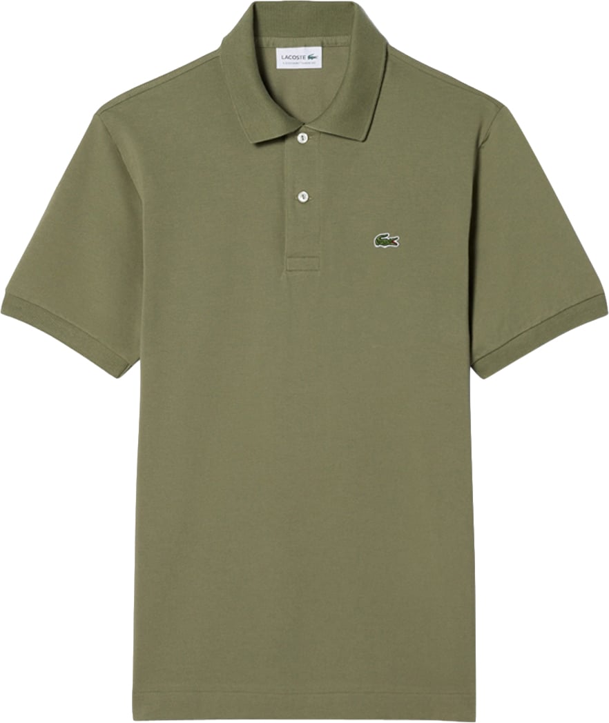 Lacoste T-Shirts And Polos Verde Militare Donkergroen