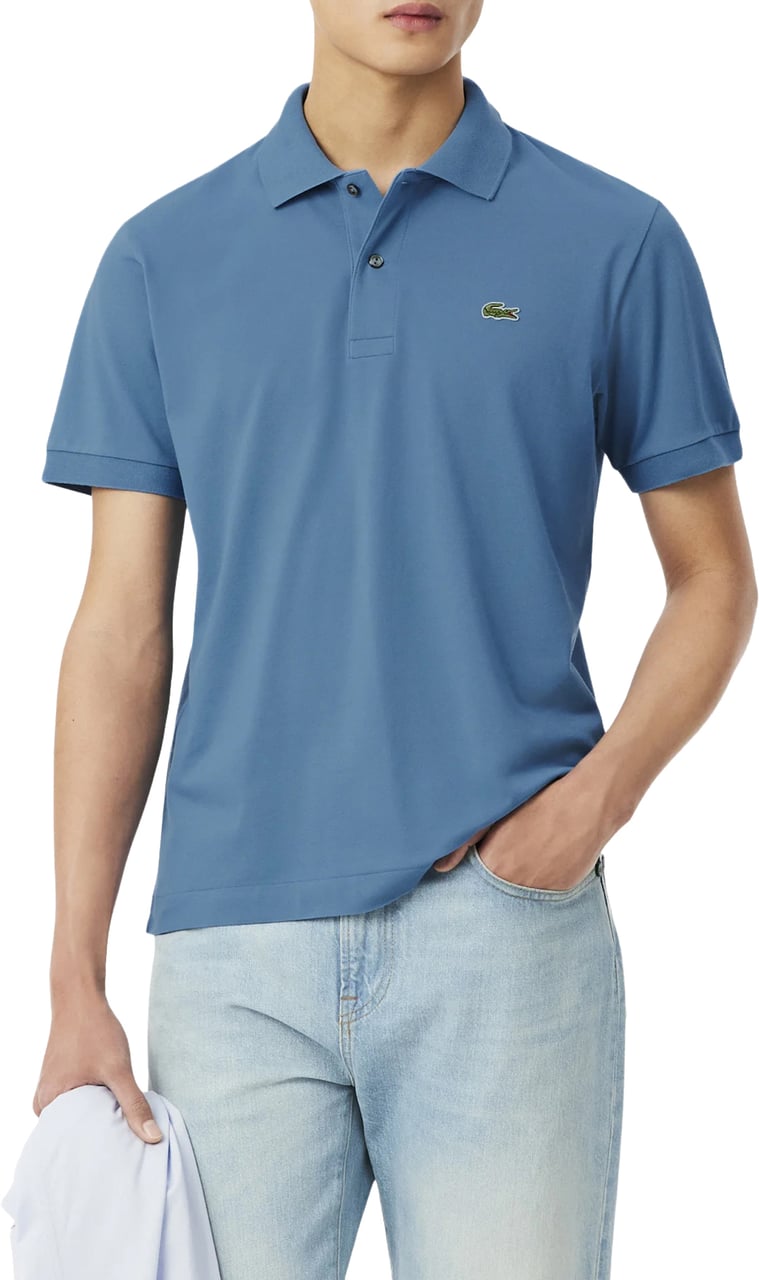Lacoste T-Shirts And Polos Blu Chiaro Blauw