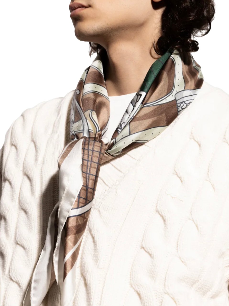 Lacoste Fashion Show Scarf Elderton/elderton Divers