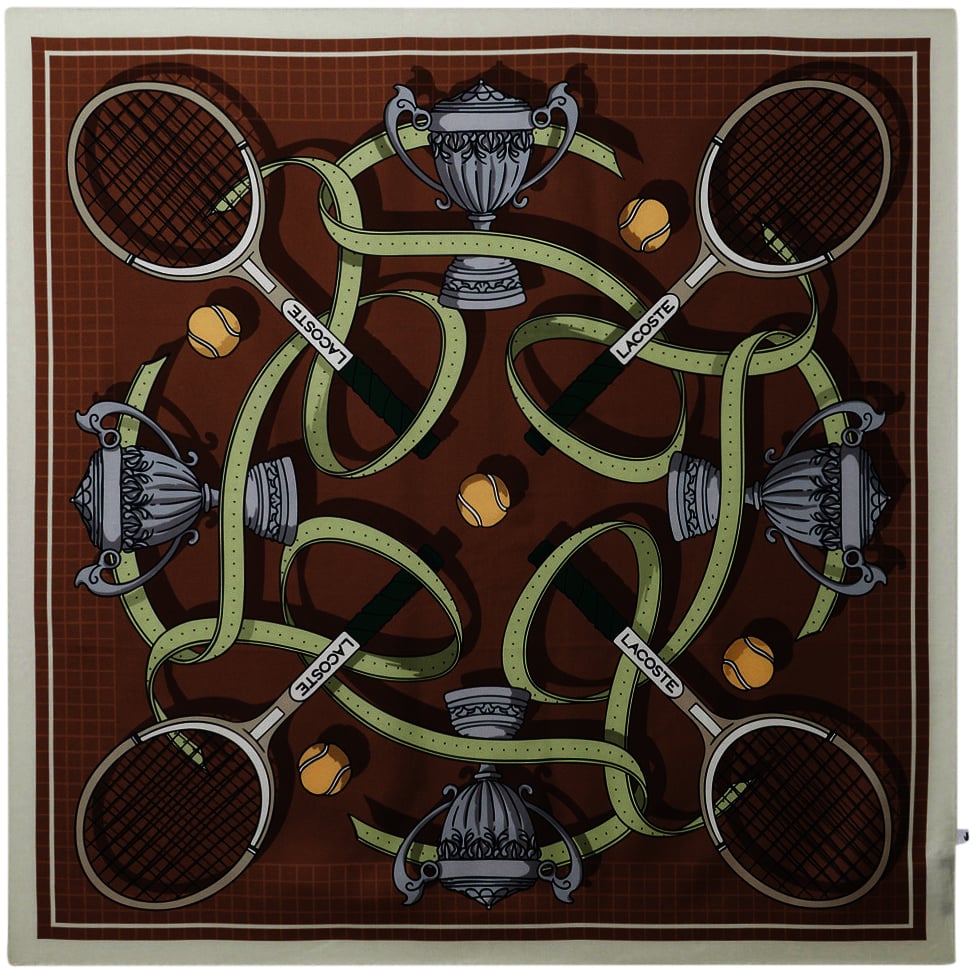 Lacoste Fashion Show Scarf Elderton/elderton Divers