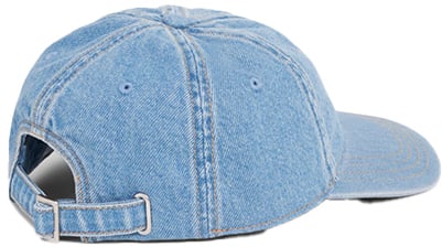 Lacoste Cap Denim Washing Blauw
