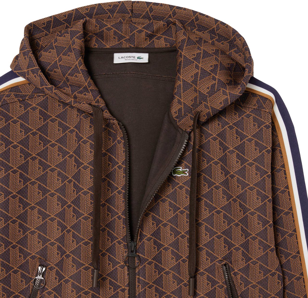 Lacoste Sweaters Brown Bruin