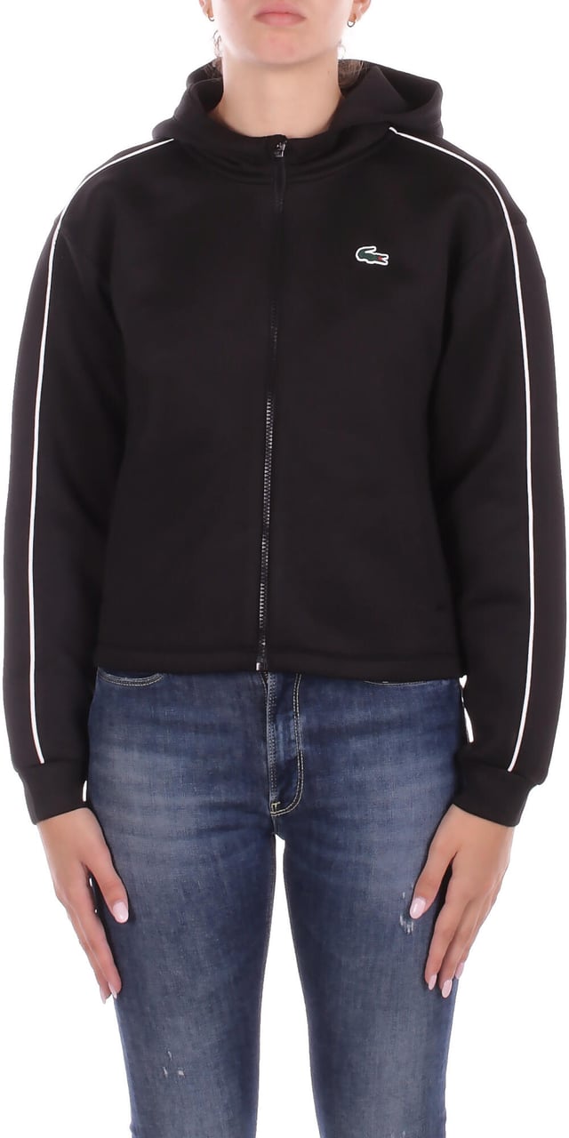 Lacoste Sweaters Black Zwart