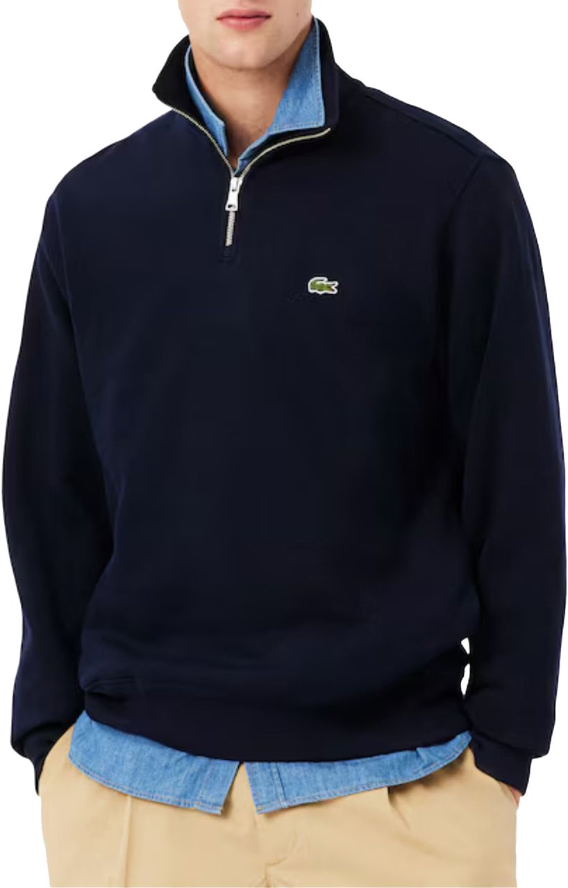 Lacoste Lacoste Sweatshirt  Donkerblauw Sh1927-53 Blauw