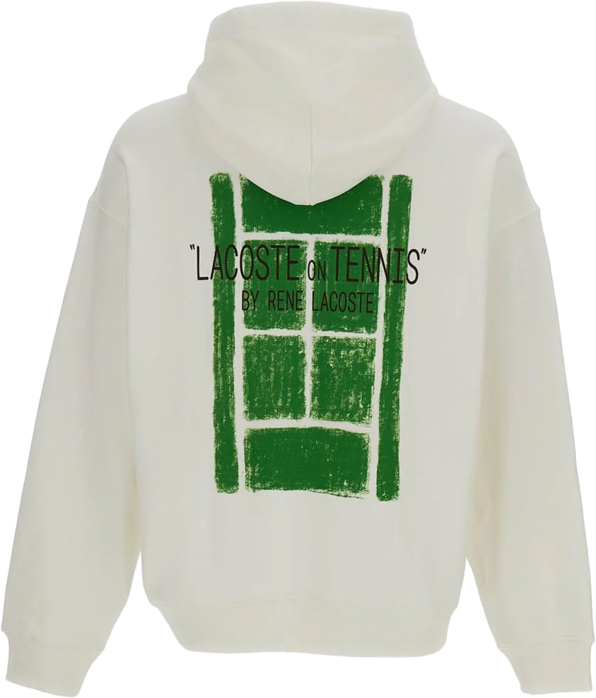 Lacoste Sweaters Bianco Wit