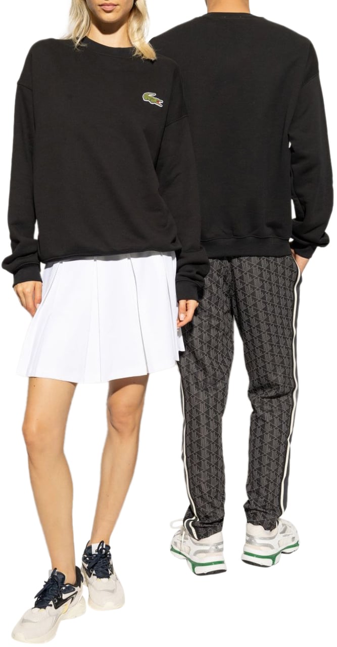 Lacoste Sweaters Black Zwart