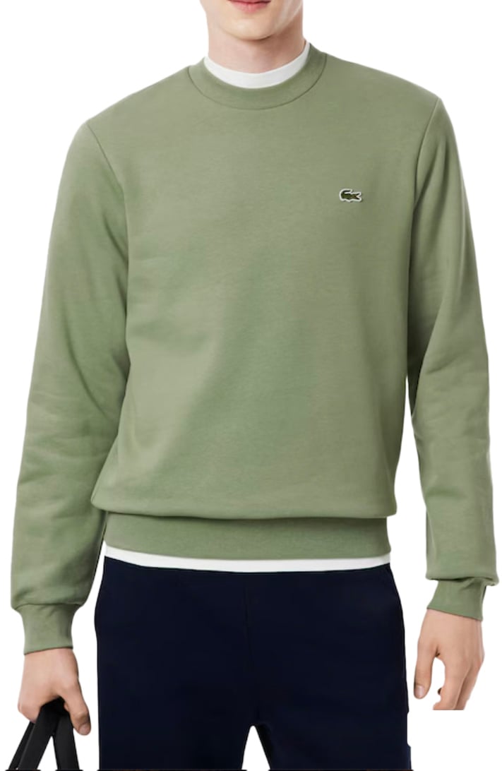 Lacoste Ronde Nek Trui Thyme Groen Groen