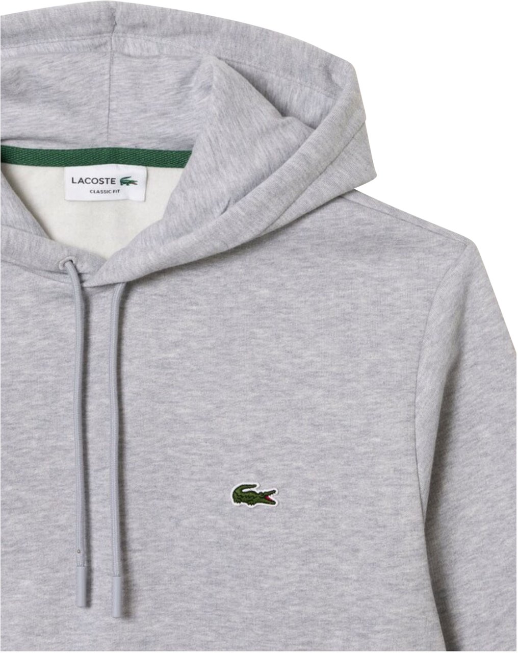 Lacoste Lacoste Sh9623-53 Hoodies Lichtgrijs Sh9623-53 Grijs