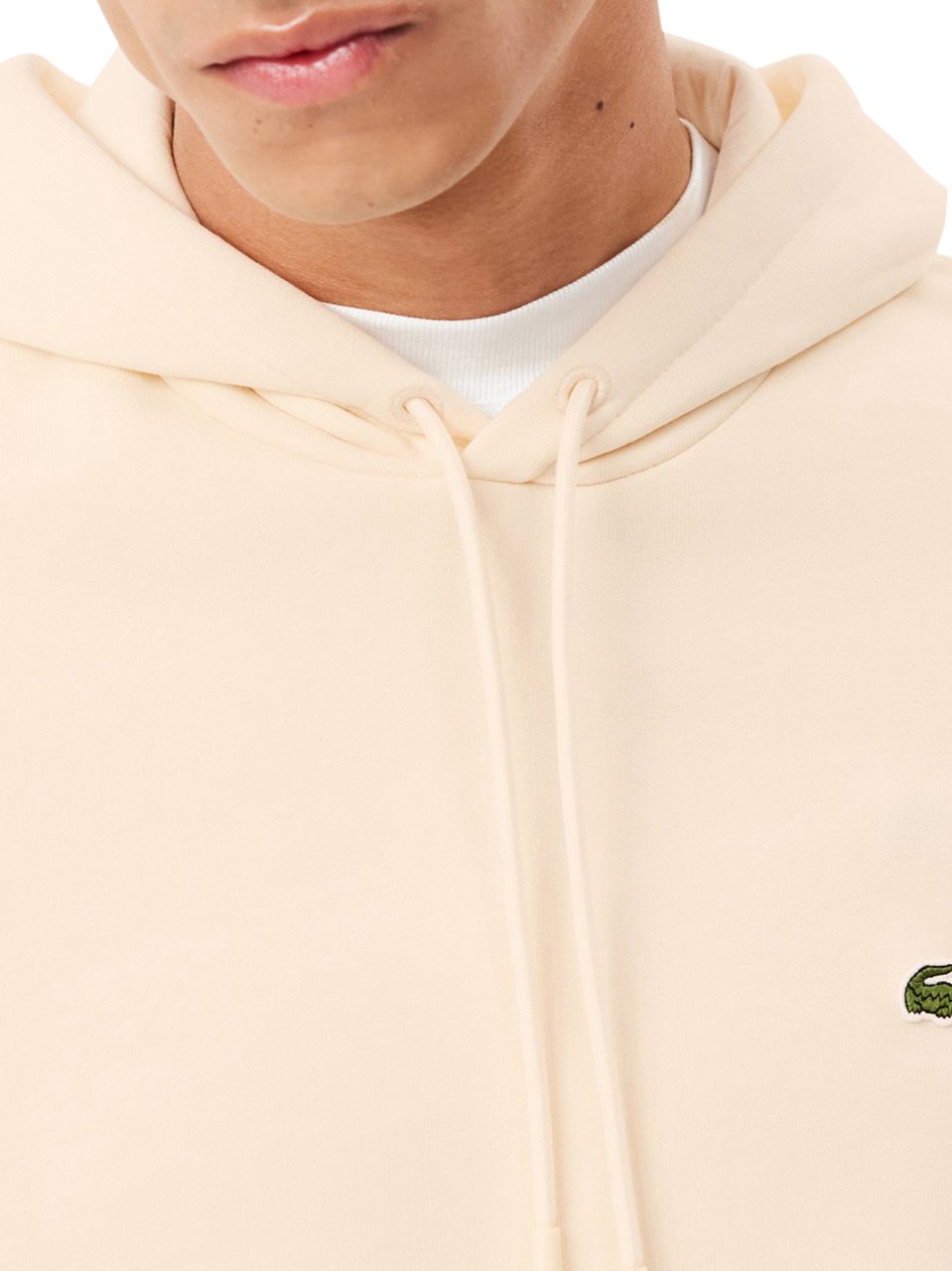 Lacoste Sweaters Ivory Wit