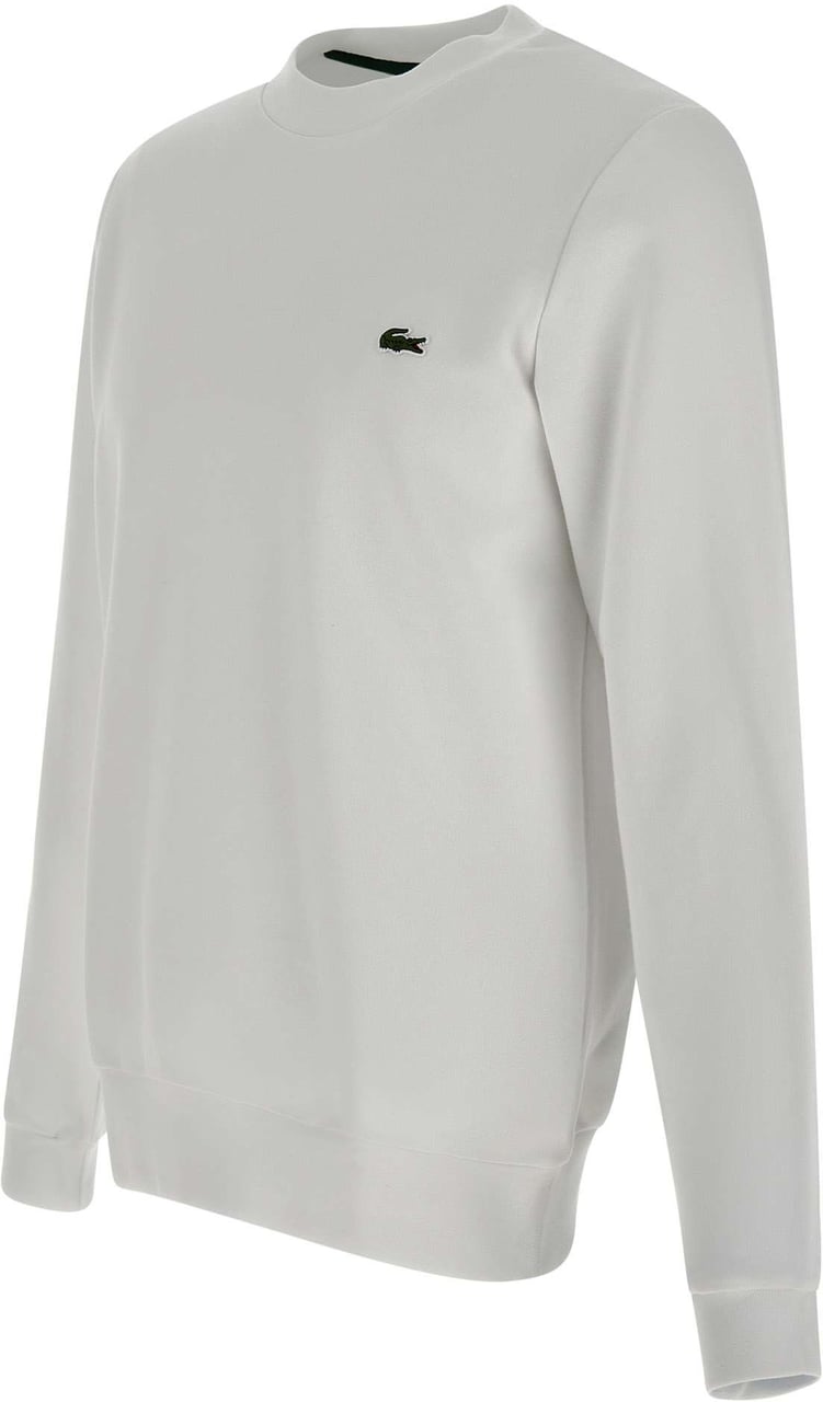 Lacoste Sweaters White Wit
