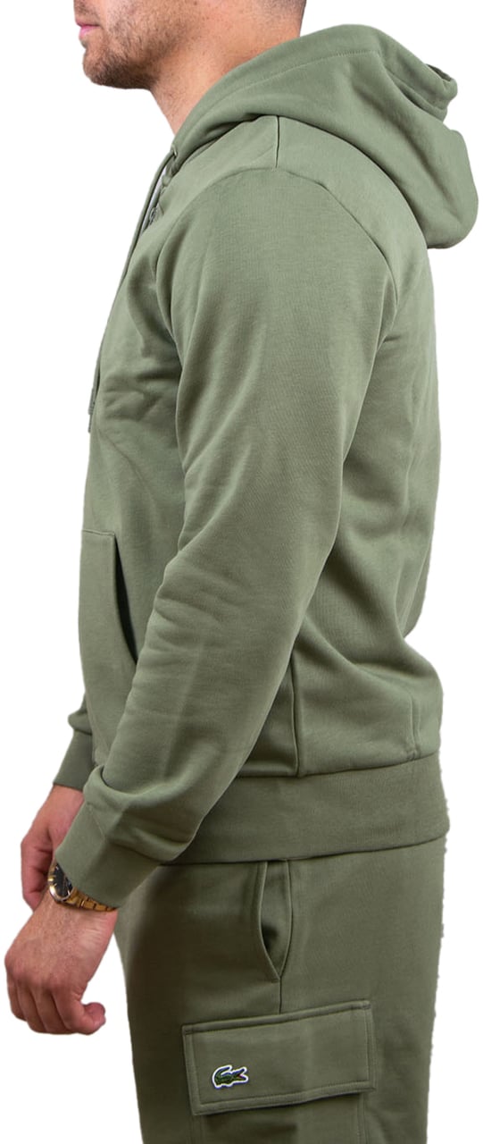 Lacoste Sweatshirt Zipper Groen