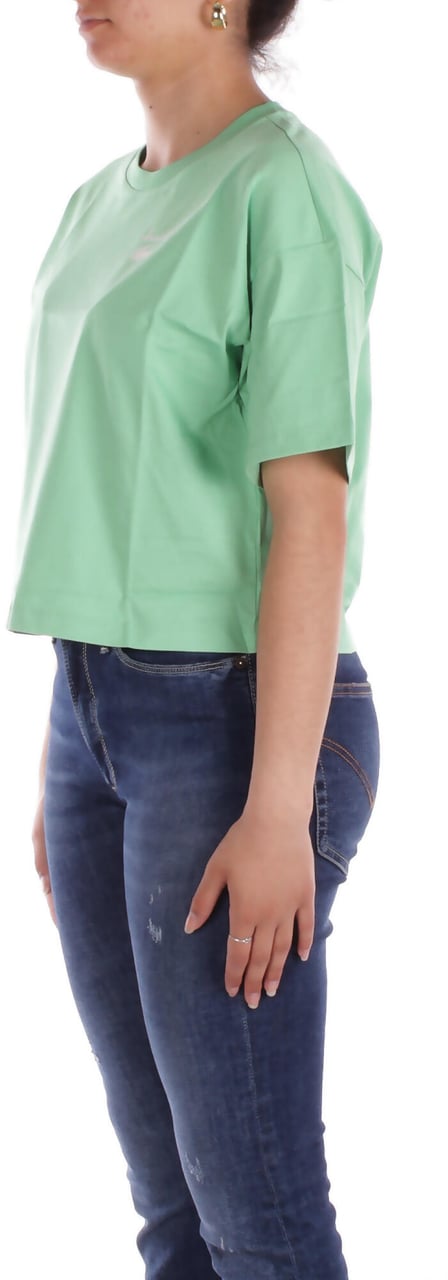 Lacoste T-Shirts And Polos Mint Green Groen