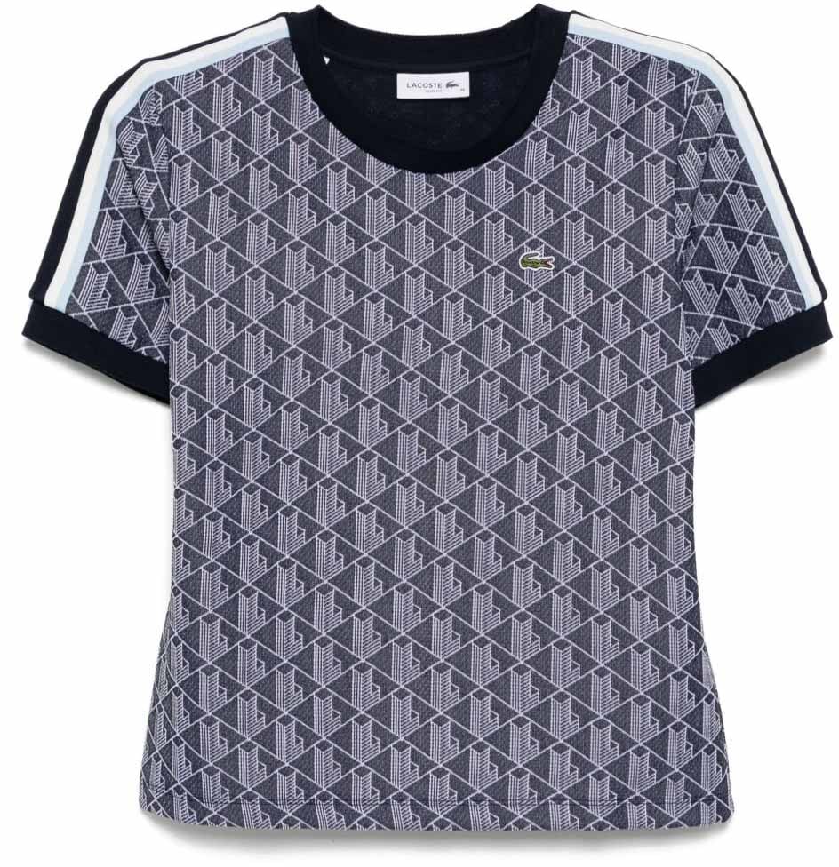 Lacoste T-Shirts And Polos Blue Blauw