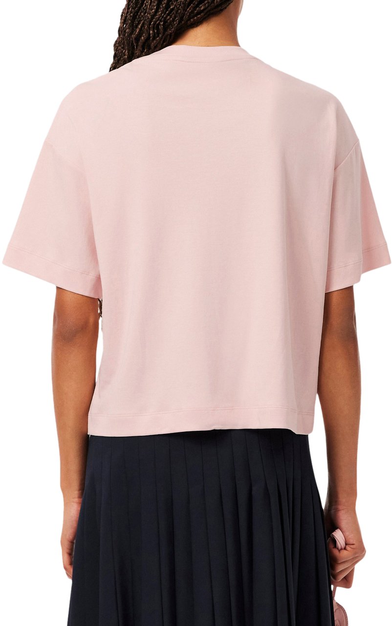 Lacoste T-Shirts And Polos Pink Roze