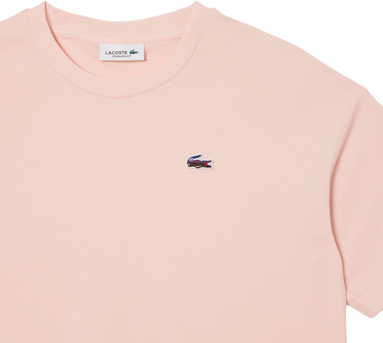 Lacoste T-Shirts And Polos Pink Roze
