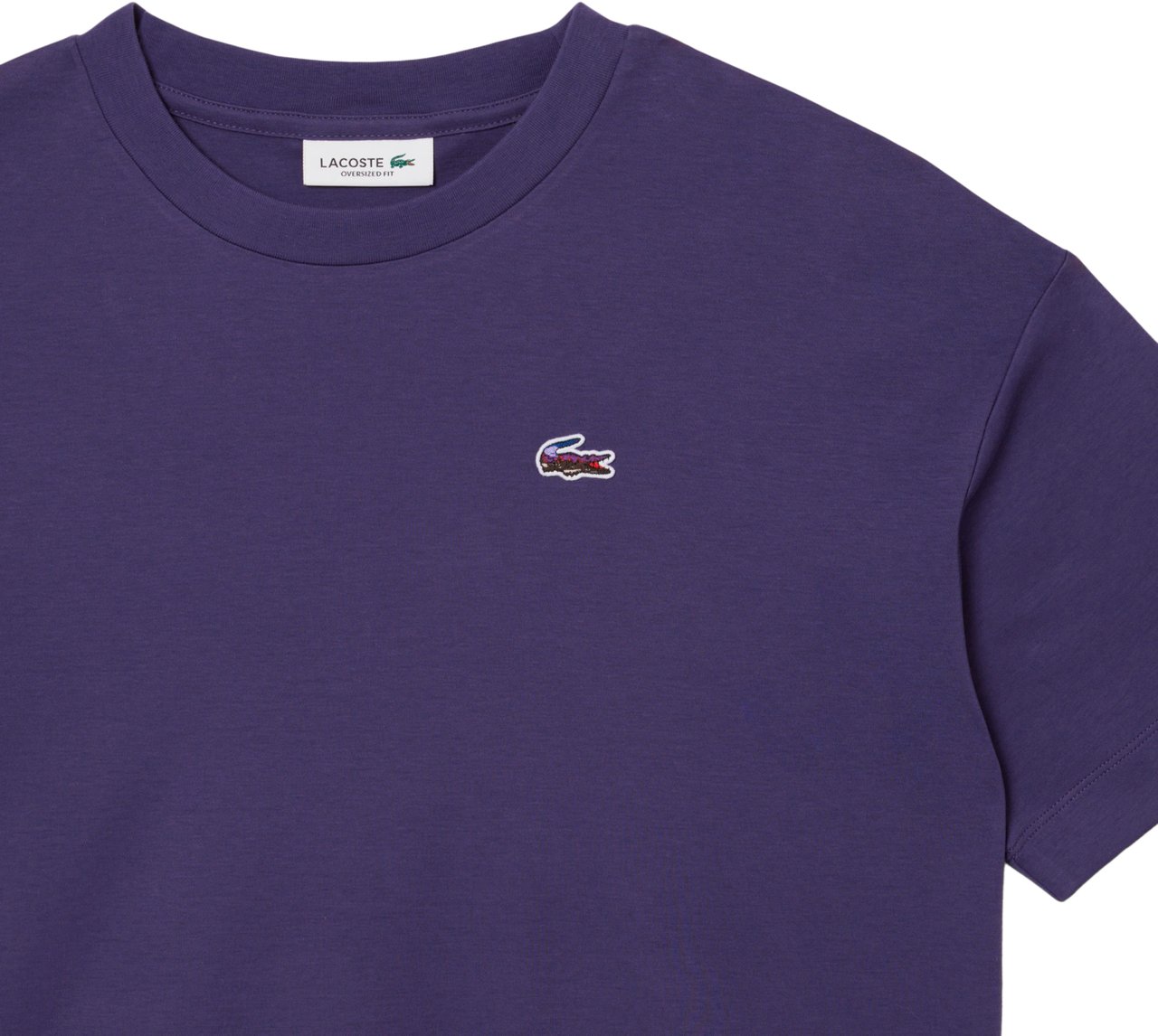 Lacoste T-Shirts And Polos Purple Paars