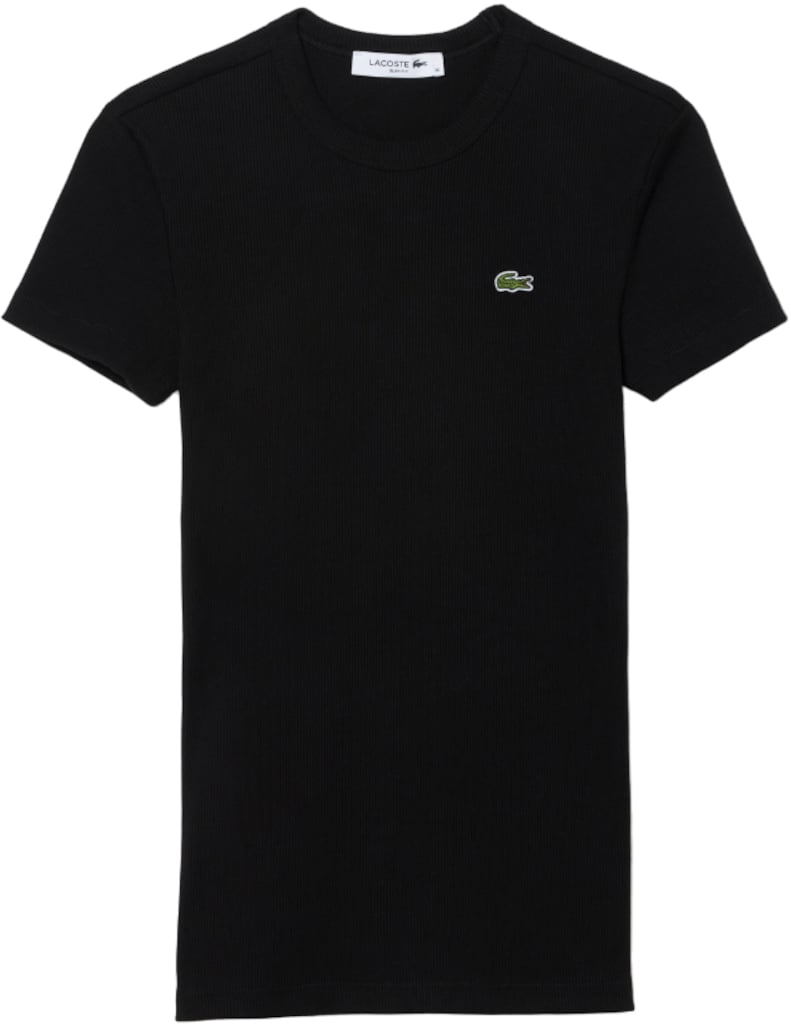 Lacoste T-Shirts And Polos Black Zwart