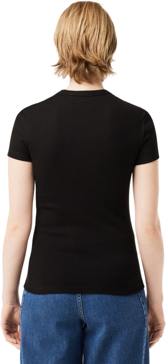 Lacoste T-Shirts And Polos Black Zwart