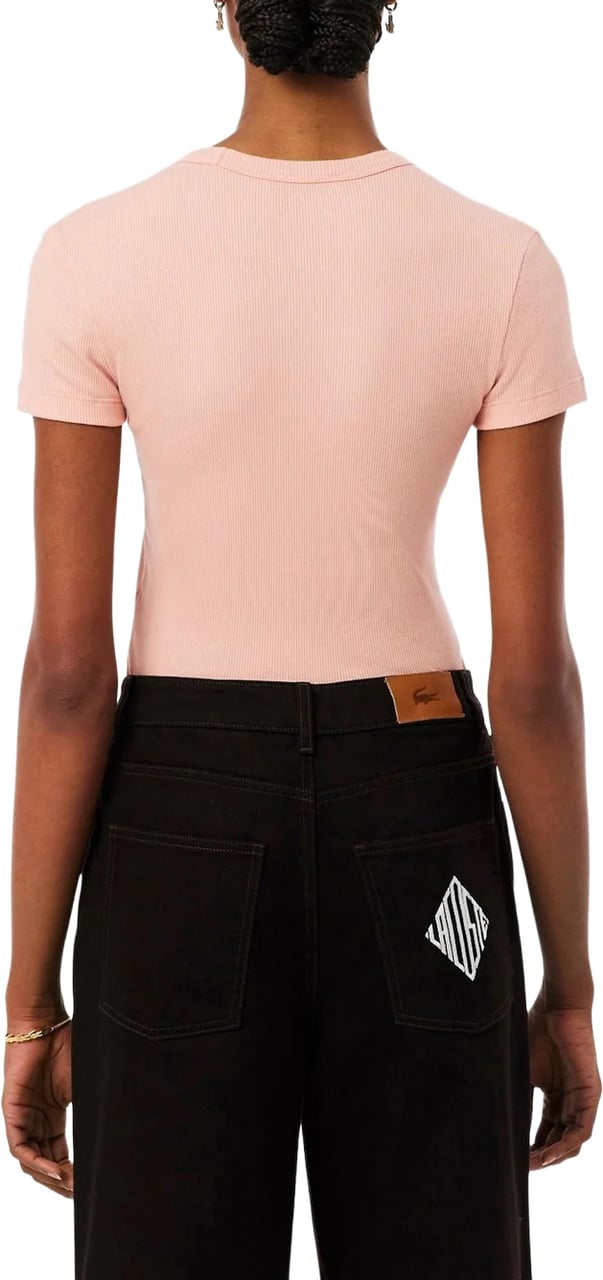 Lacoste T-Shirts And Polos Rosa Roze
