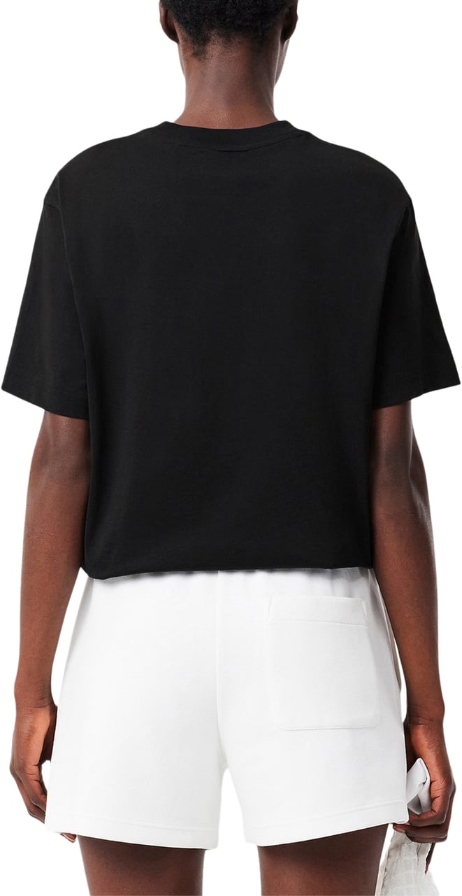 Lacoste T-Shirts And Polos Black Zwart