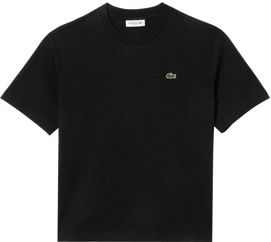 Lacoste T-Shirts And Polos Black Zwart