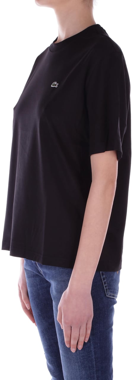 Lacoste T-Shirts And Polos Black Zwart