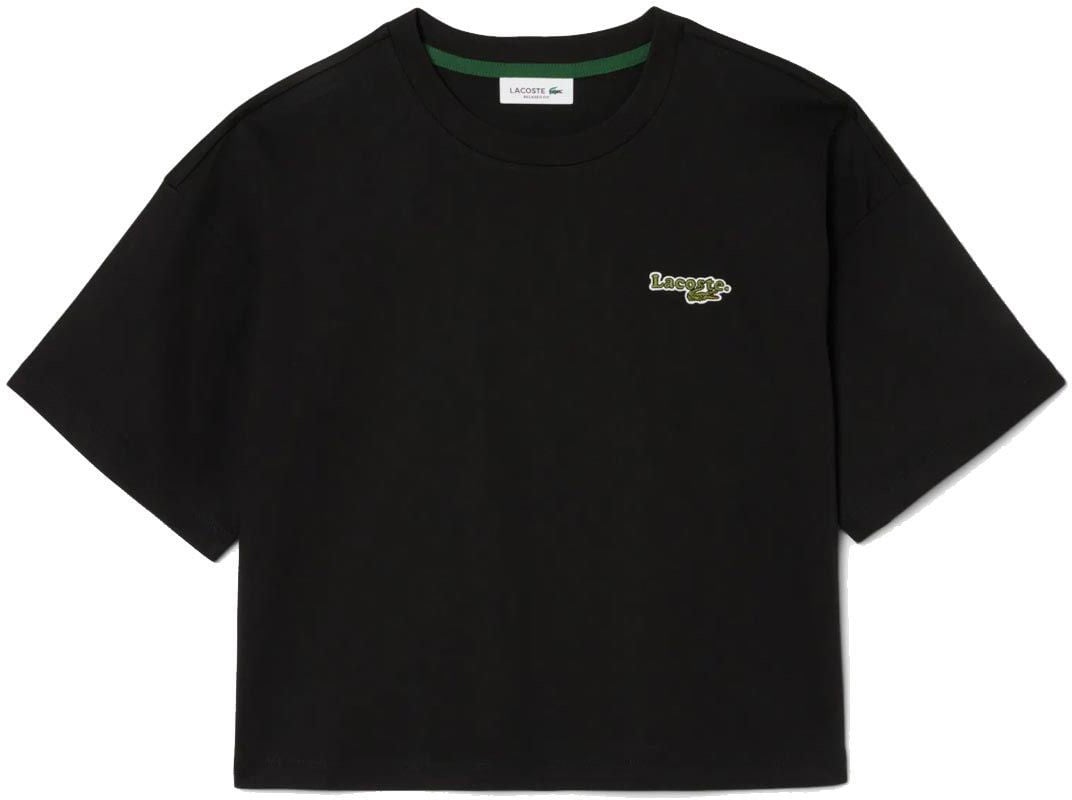 Lacoste T-Shirts And Polos Black Zwart