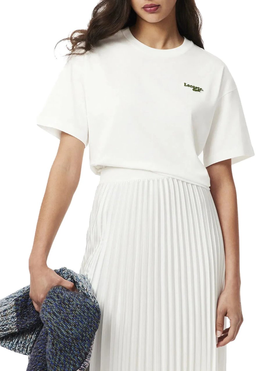Lacoste T-Shirts And Polos White Wit