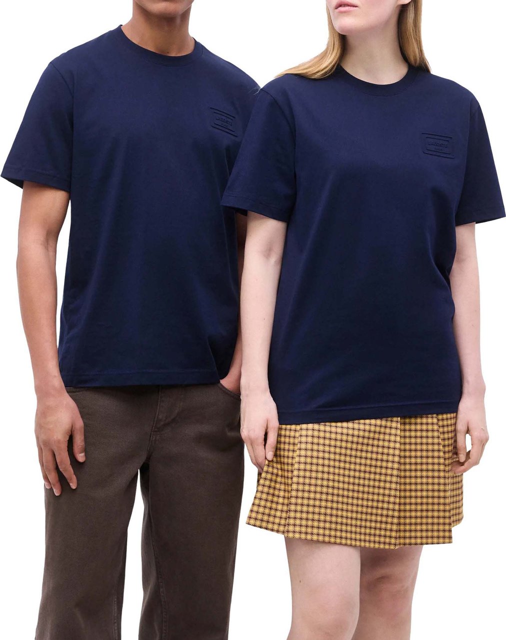 Lacoste T-Shirts And Polos Blue Navy