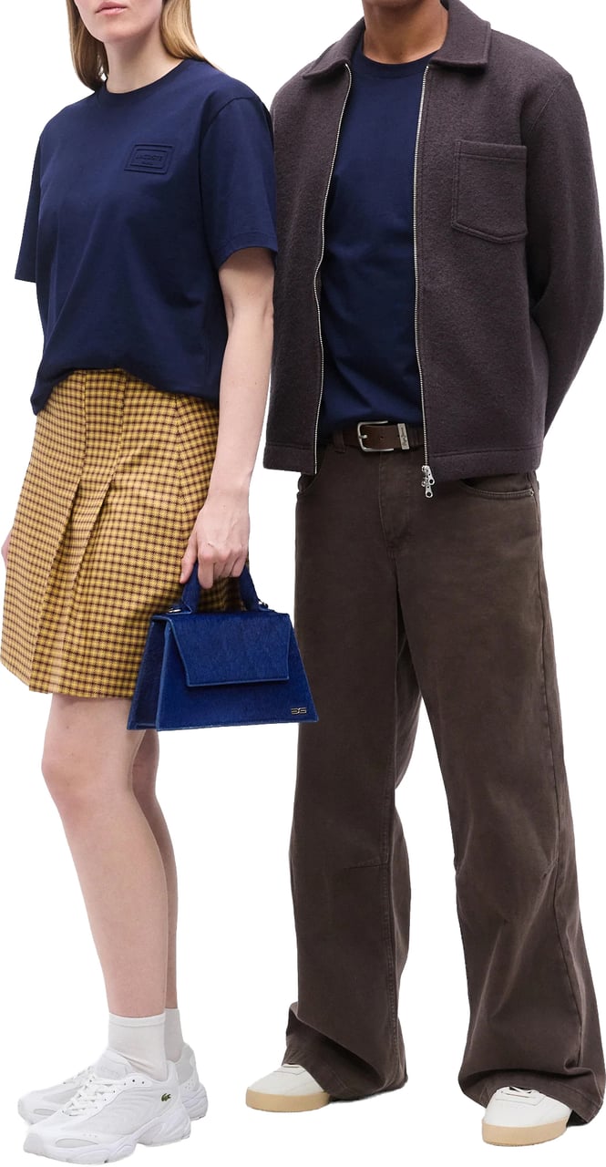 Lacoste T-Shirts And Polos Blue Navy