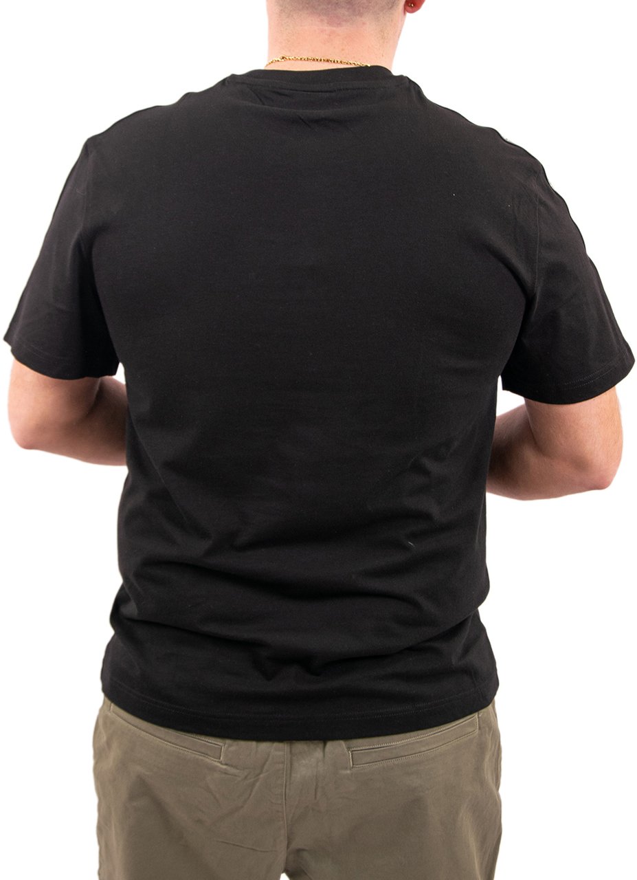 Lacoste Tape T-Shirt Zwart