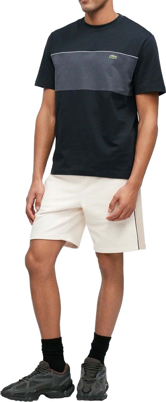 Lacoste T-Shirts And Polos Nero Donkergrijs