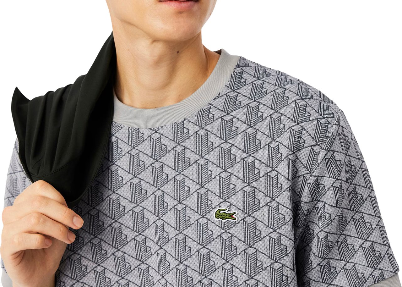 Lacoste T-Shirts And Polos Grigio Lichtgrijs