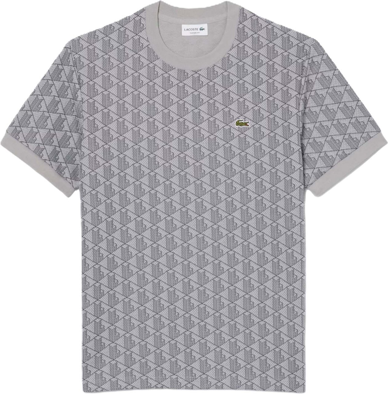 Lacoste T-Shirts And Polos Grigio Lichtgrijs