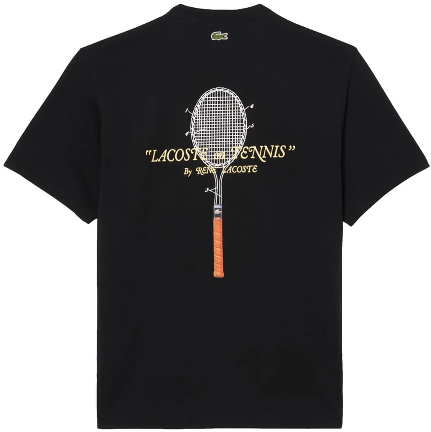 Lacoste T-Shirts And Polos Zwart