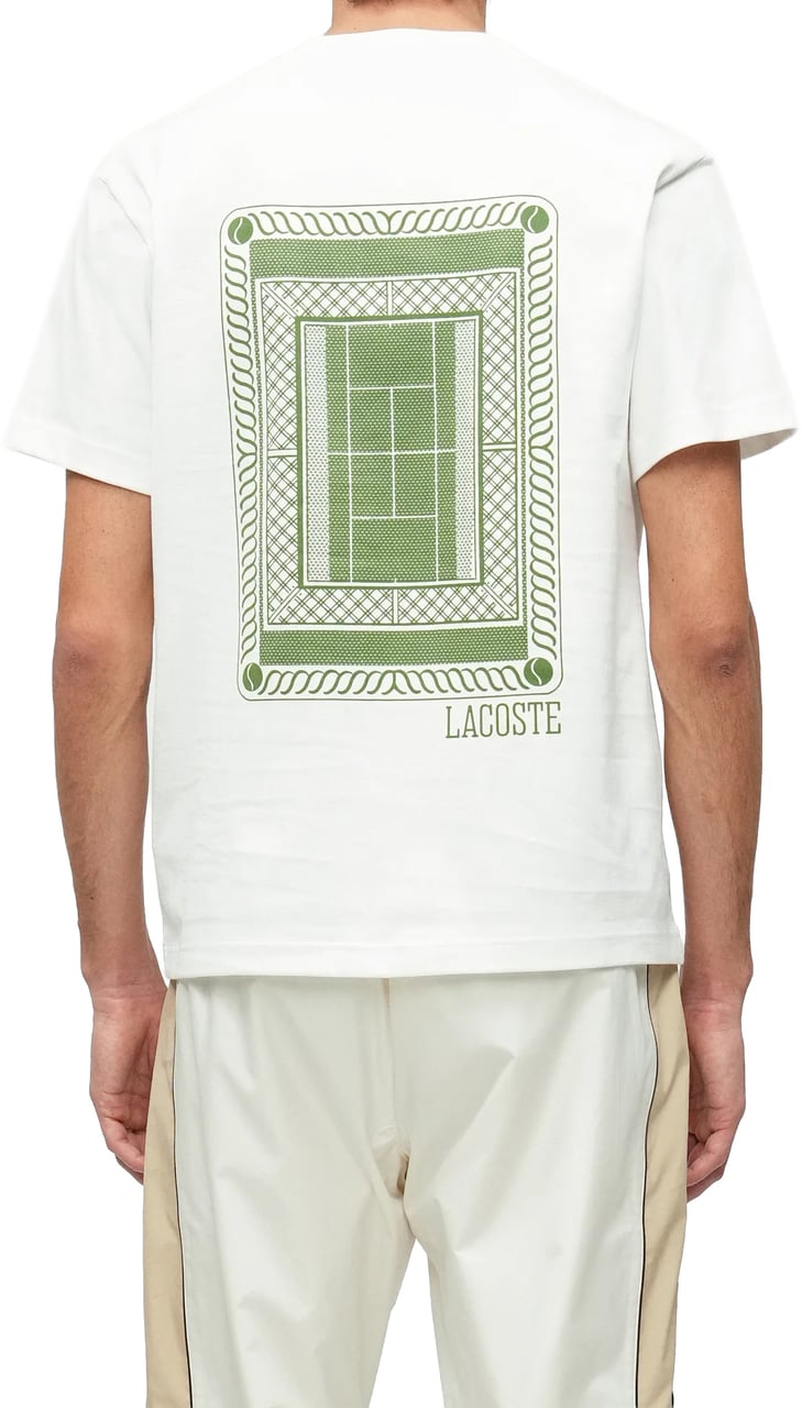 Lacoste T-Shirts And Polos White Wit
