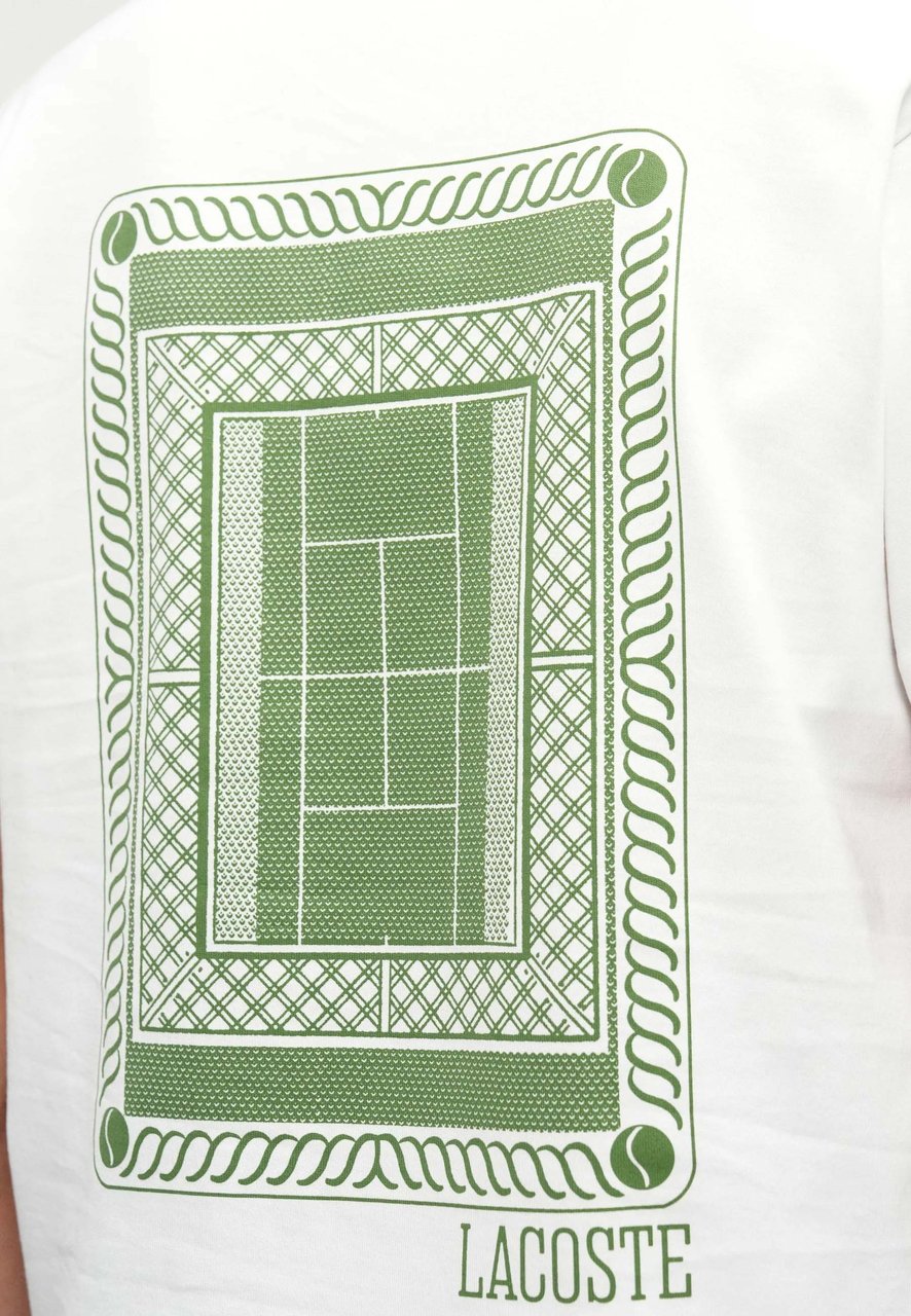 Lacoste T-Shirts And Polos White Wit