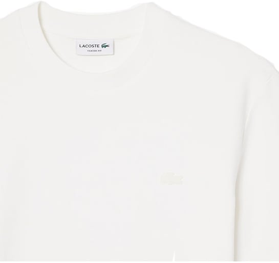 Lacoste Crepe Cotton T-Shirt Beige