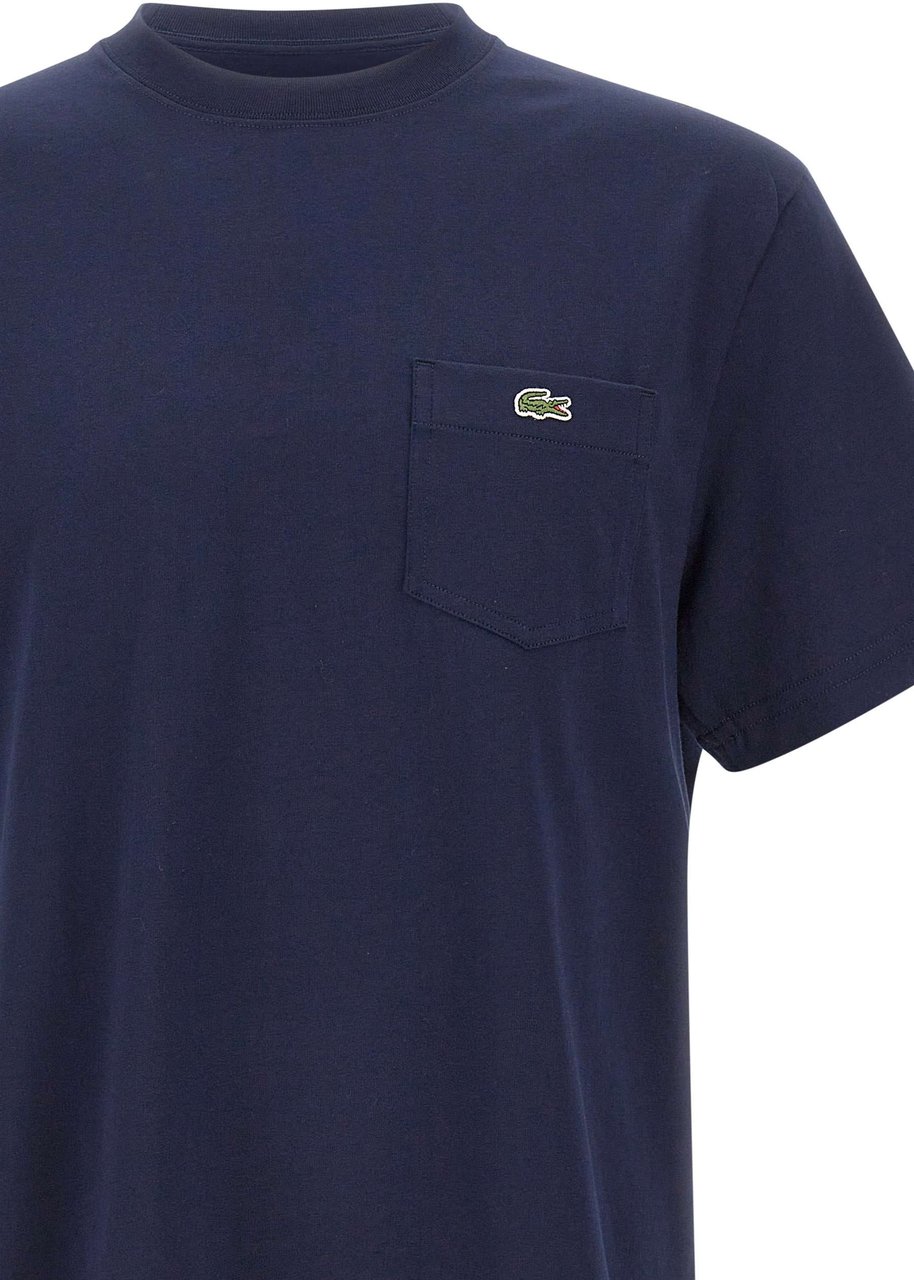 Lacoste T-Shirts And Polos Blue Navy