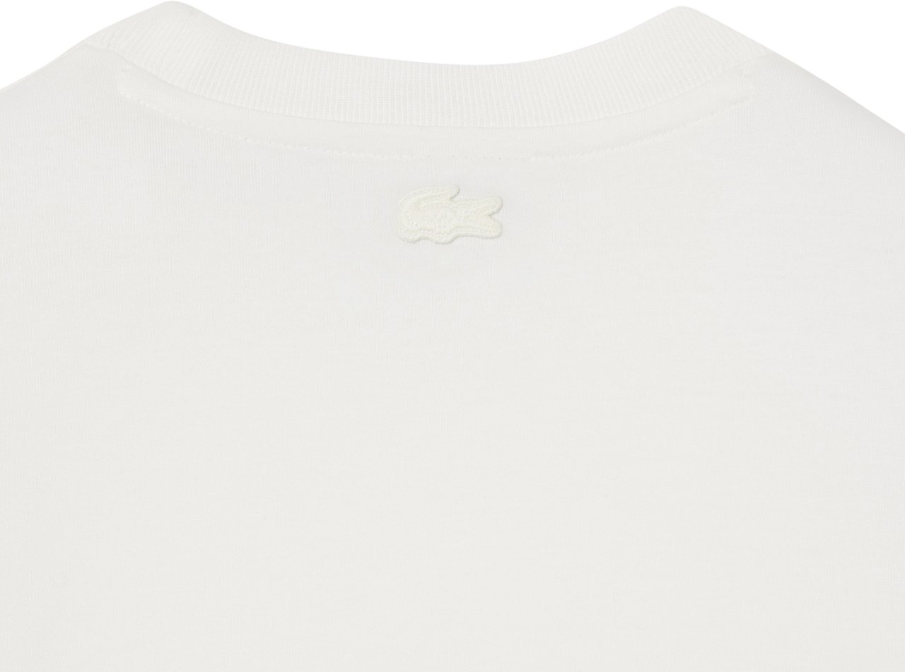Lacoste Fashion Show T-shirt Merveille Flour Multico 2cq Wit