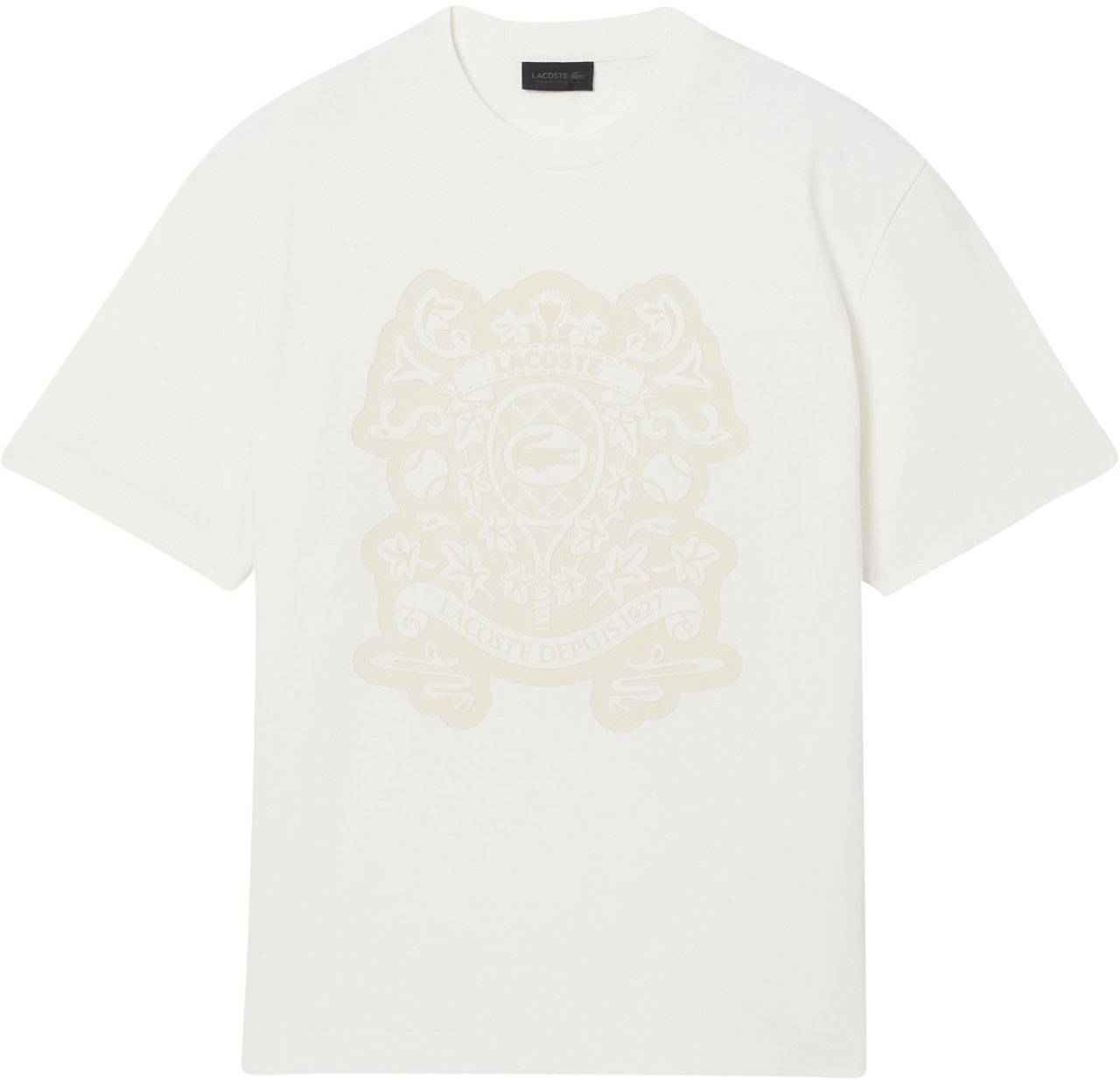 Lacoste Fashion Show T-shirt Merveille Flour Multico 2cq Wit