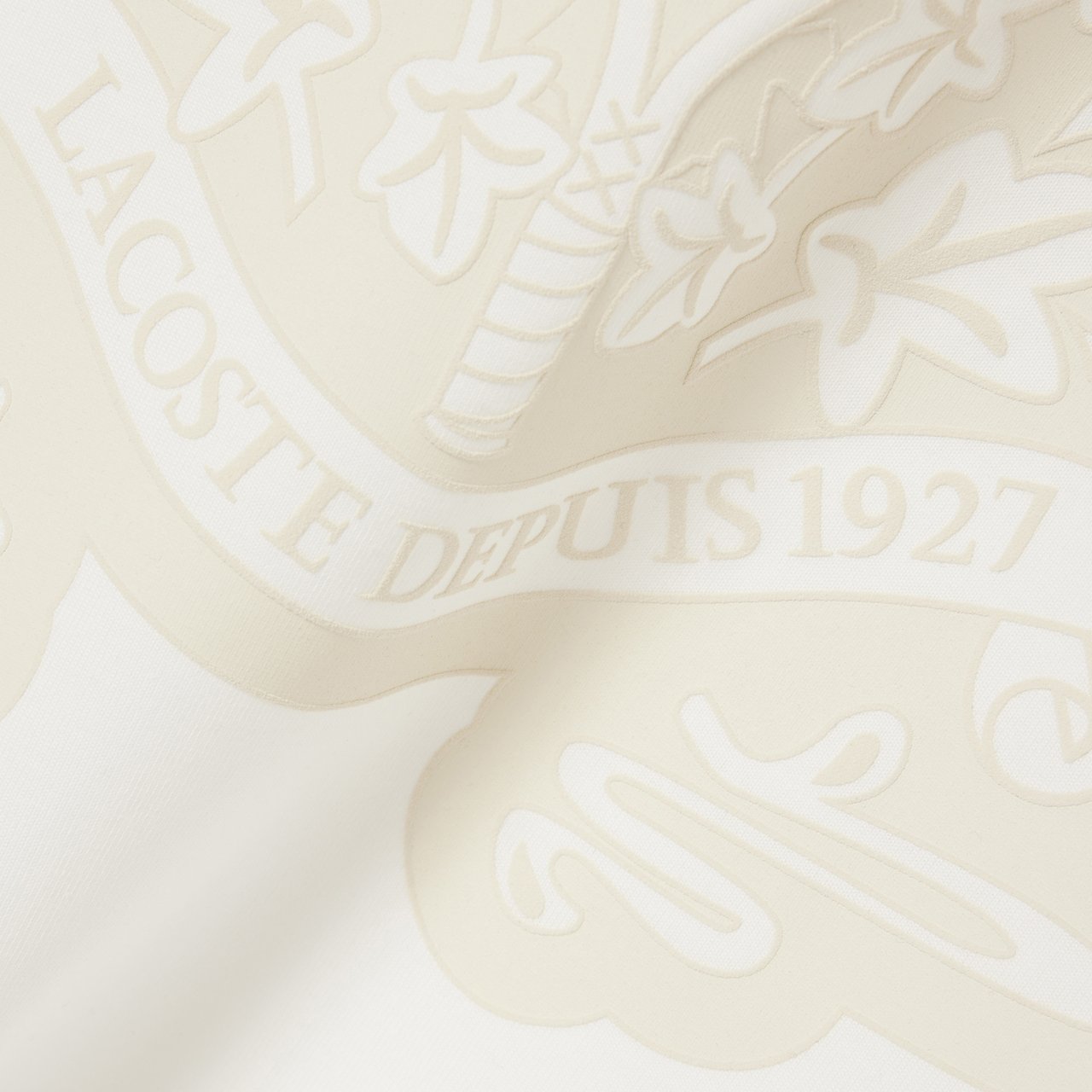 Lacoste Fashion Show T-shirt Merveille Flour Multico 2cq Wit