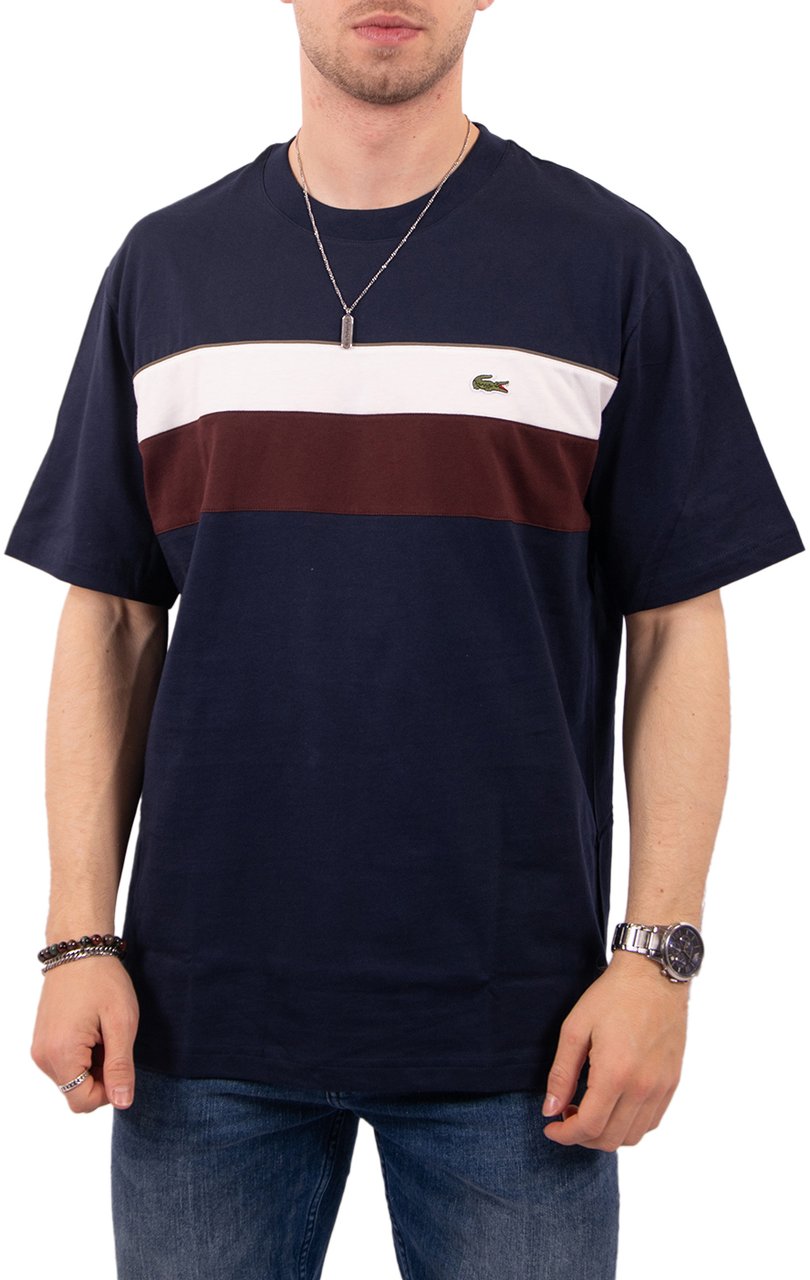 Lacoste Tee T-Shirt Blauw