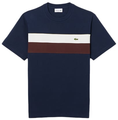 Lacoste Tee T-Shirt Blauw