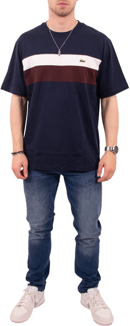 Lacoste Tee T-Shirt Blauw
