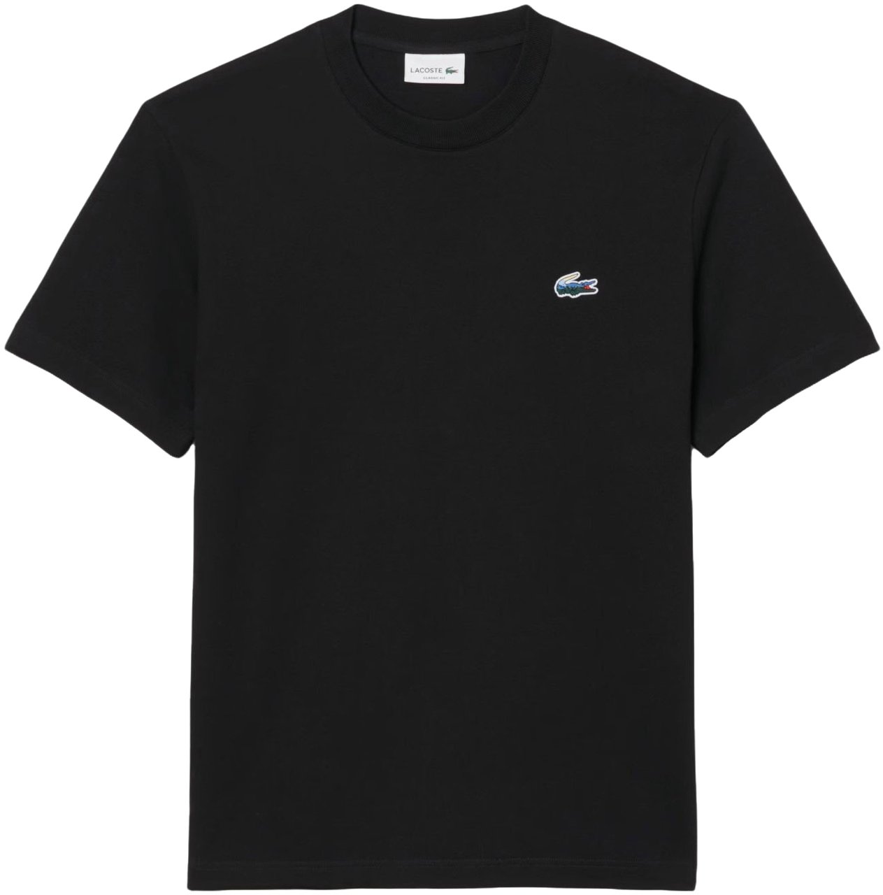 Lacoste T-Shirts And Polos Black Zwart