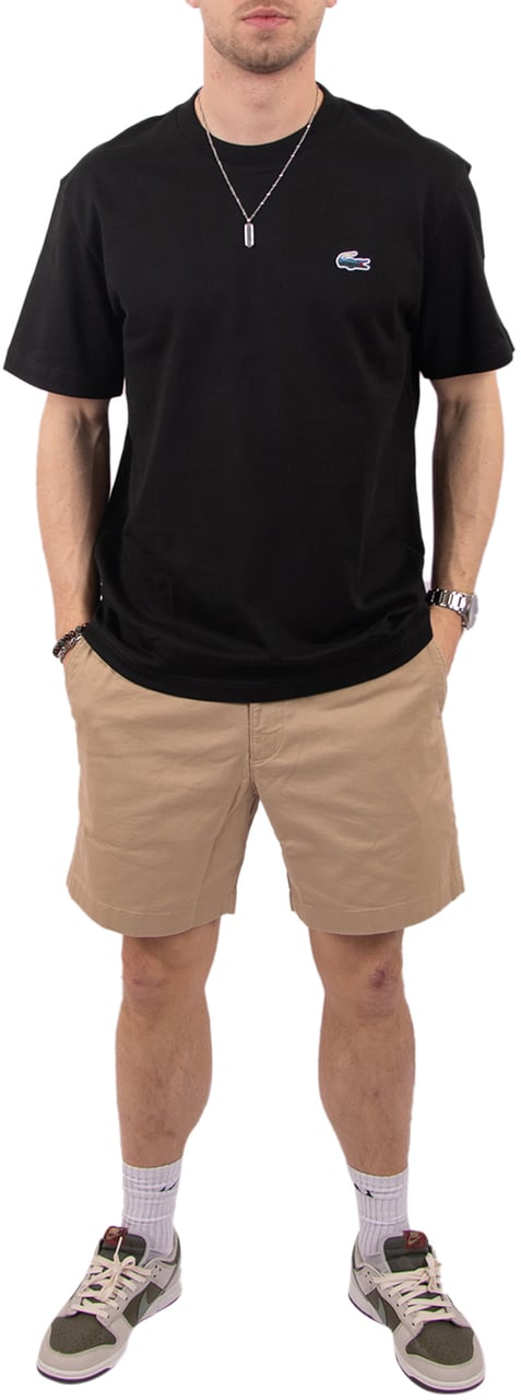 Lacoste Tee T-Shirt Zwart